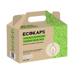 Caravan Motorhome Cleaning Travel Pack ECOKAPS Dissolvable Cleaner Handsoap Tablet International