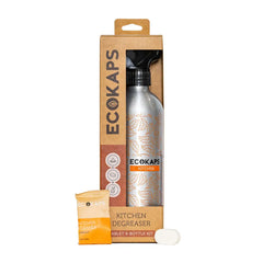 Kitchen Degreaser Cleaner Kit ECOKAPS DissolvableC leaningT ablet And Bottle Kit International