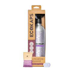 Multipurpose Cleaner Kit ECOKAPS Dissolvable Cleaning Tablet And Bottle Kit International
